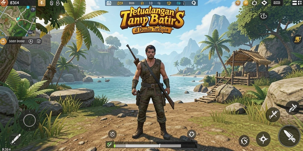 Tampilan gameplay mengesankan dari dunia terbuka di 8364.