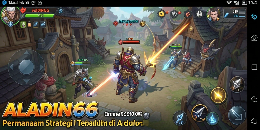 Tampilan gameplay seru dalam ALADIN66 yang menampilkan strategi cerdas.