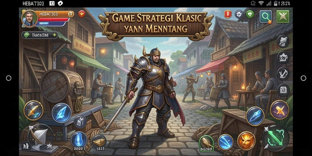 Tampilan gameplay HEBAT303 yang seru dalam pertempuran strategi.