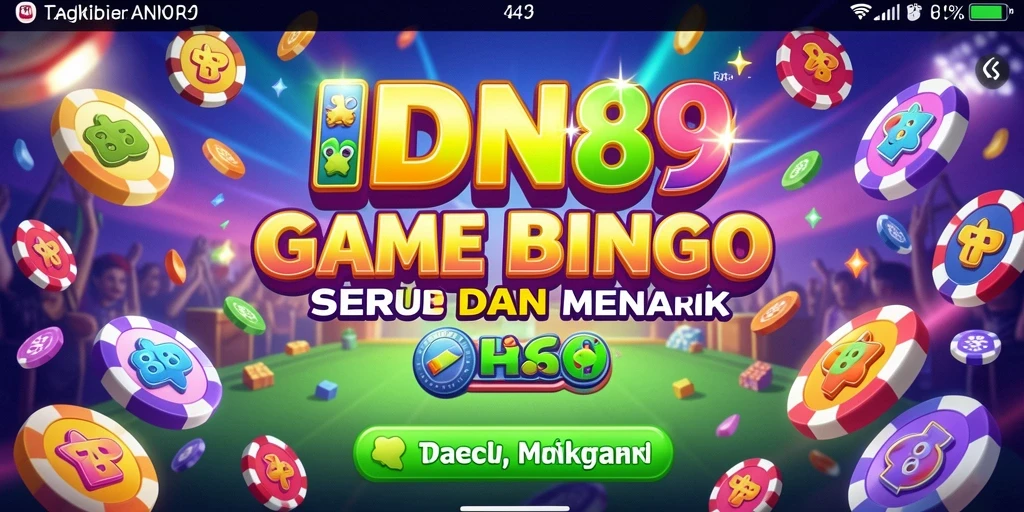 Tampilan gameplay Bingo yang menarik dan interaktif.