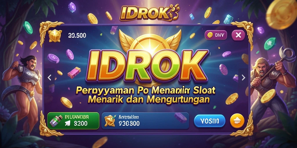 Tampilan gameplay Slot yang seru dan menarik di IDROK.