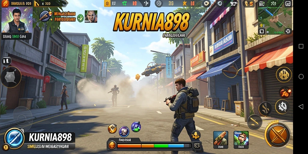 Tampilan gameplay menarik KURNIA898 yang menampilkan simulasi mendalam.