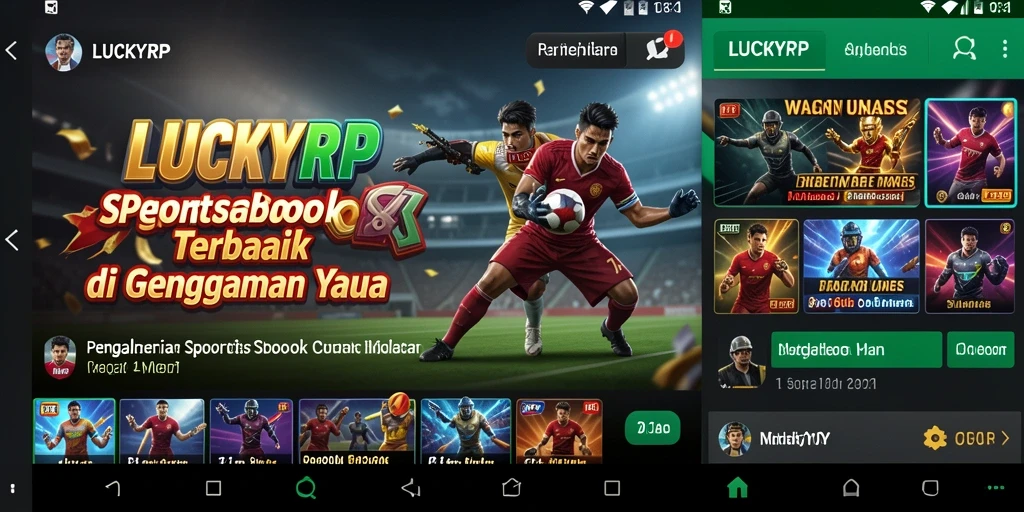 Tampilan screenshot gameplay <strong>LUCKYRP</strong> menunjukkan aksi taruhan yang mendebarkan.