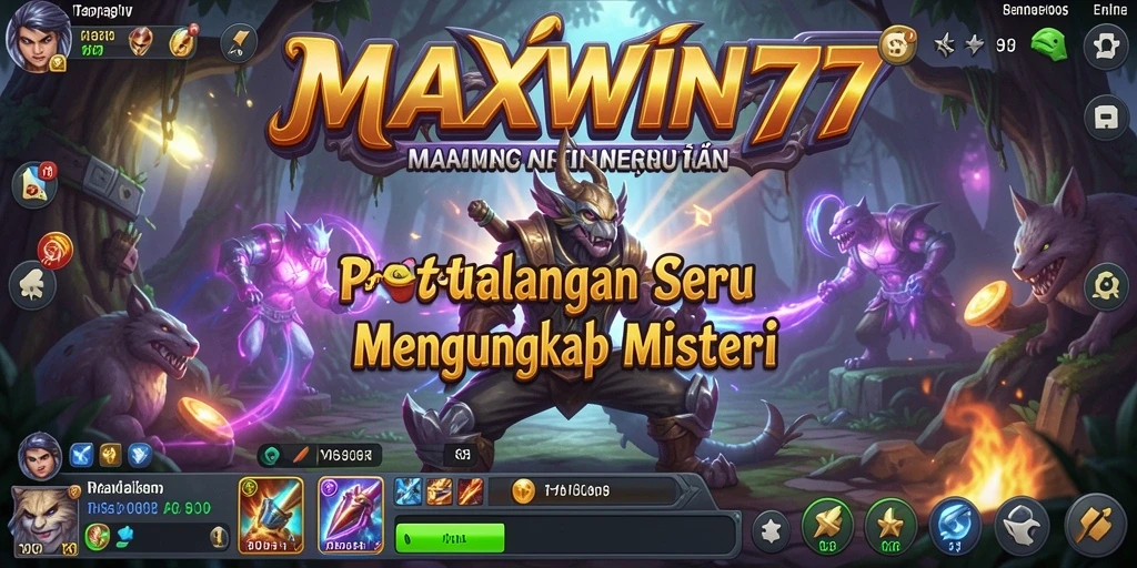 Gameplay seru dari MAXWIN77 yang penuh petualangan.
