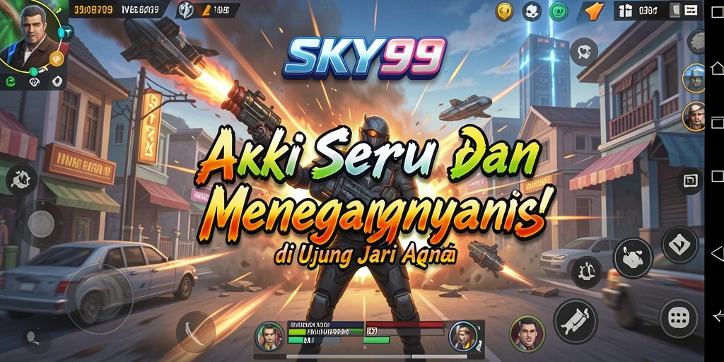 Tampilan gameplay seru dari SKY99 dengan aksi mendebarkan.