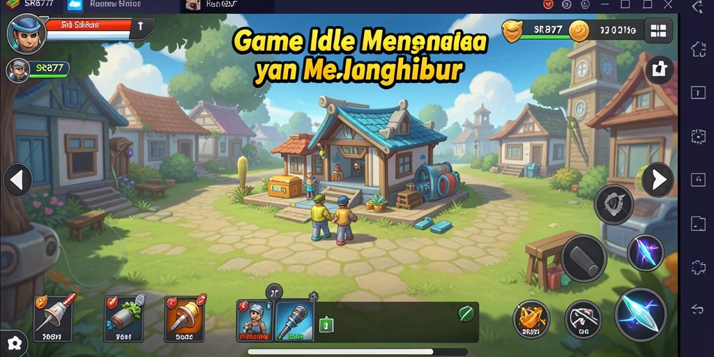 Tampilan gameplay SR877 yang menarik dan penuh warna.